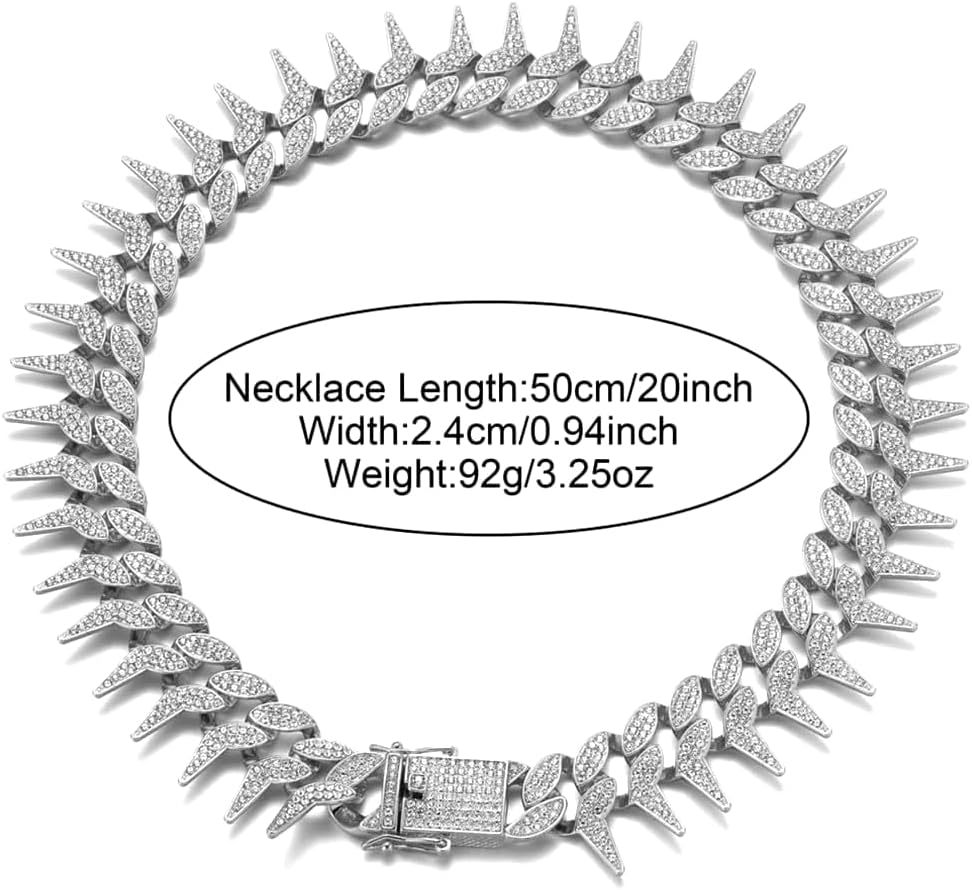 European And American Fashion Diamond Pet Neckband Necklace