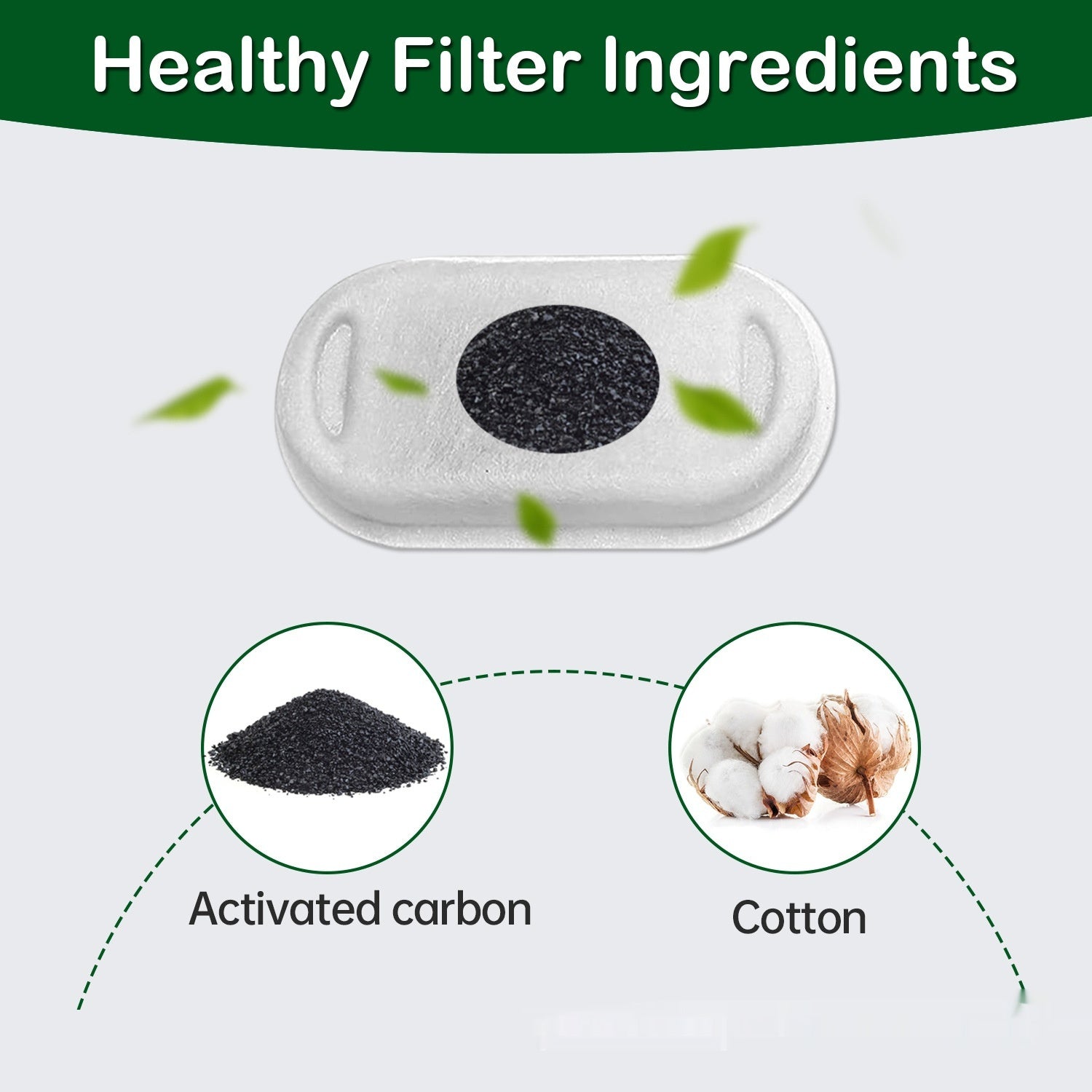 Non-woven Fabric Pet Water Dispenser Filter Element Stainless Steel