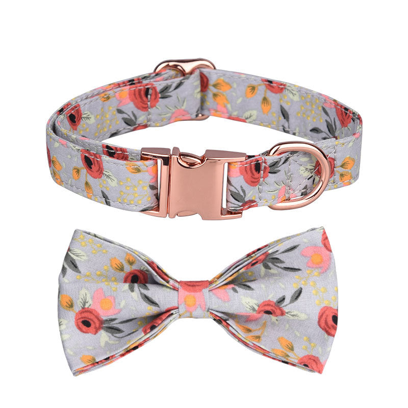 Custom Pet Collar And Leash Set