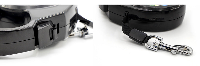 Personalized CustomAutomatic Retractable Dog Leash Puppy Walking Leader Small Dogs Universal Remote Control With Super Flat Belt Pet Rope