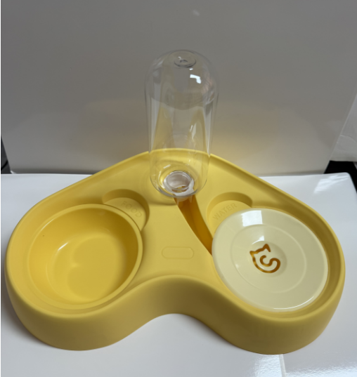 Ground feeder-medium-with bowl-matcha green-PP+ plastic + iron-1 piece