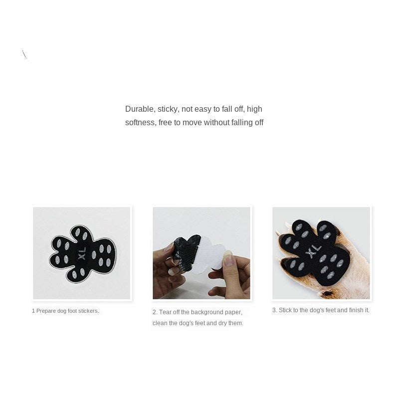 Pet invisible foot patch non-slip dog insole summer