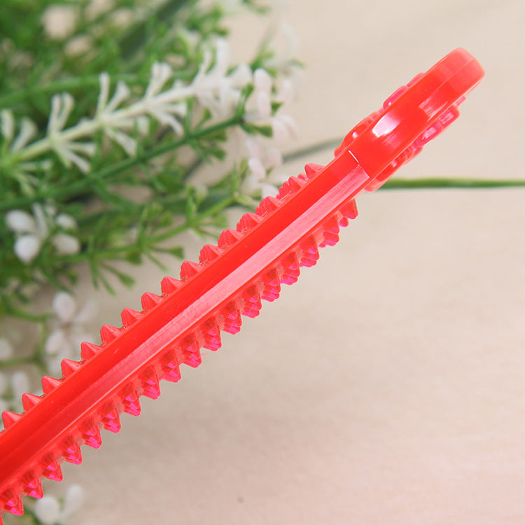PVC Transparent Flat Bone Pet Dog Toy
