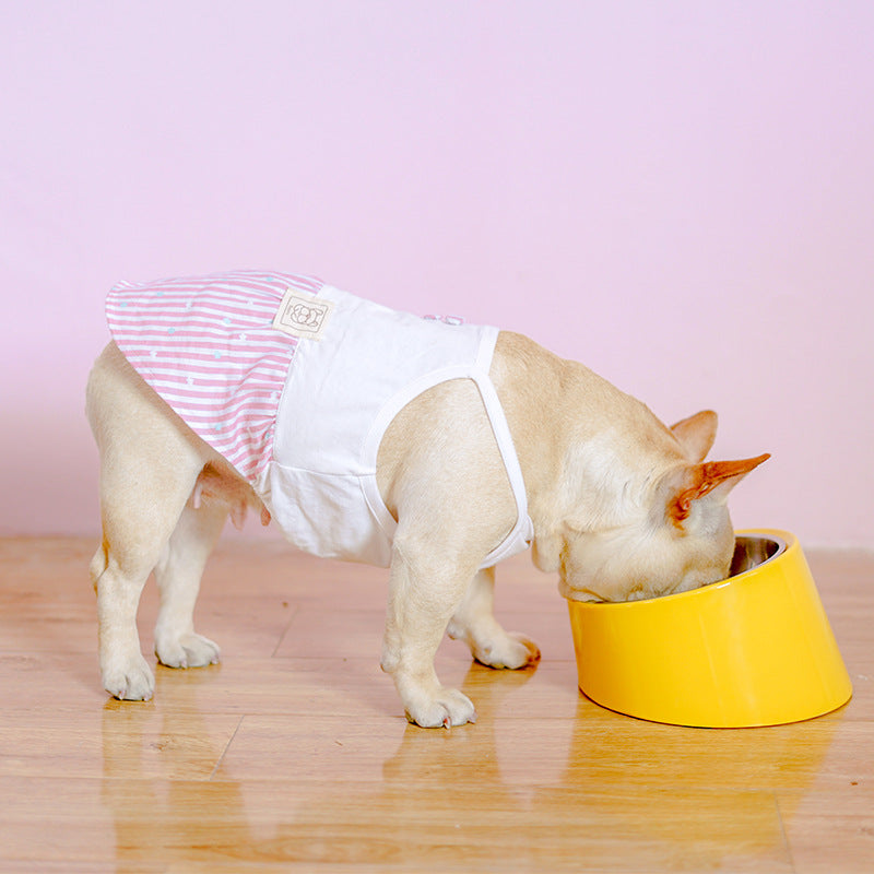 Inclined Bowl For Dogs Short-Mouth Food Bowl For Cats Stainless Steel Oblique Bowl For Dog Food