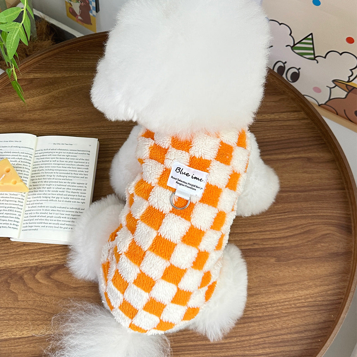 Cat Clothes Teddy Bichon VIP Traction Vest