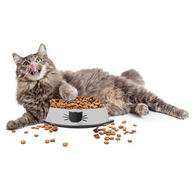 Stainless steel pet bowl