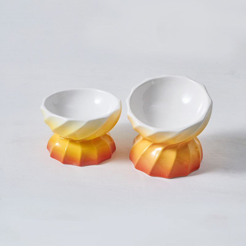 Cat bowl ceramic non-slip food bowl rice bowl