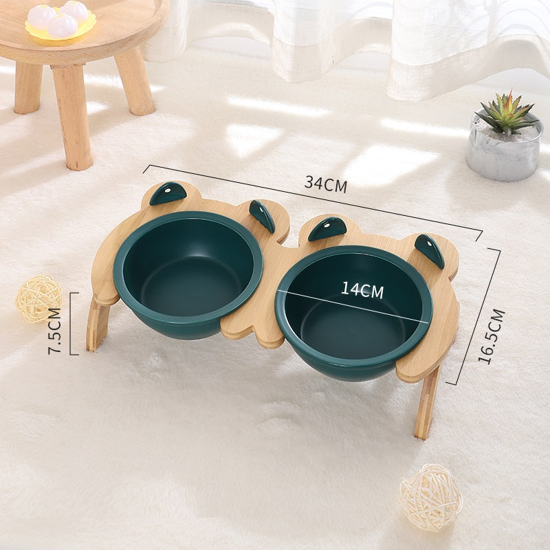 Cervical Spine Tilt Ceramic Cat Basin