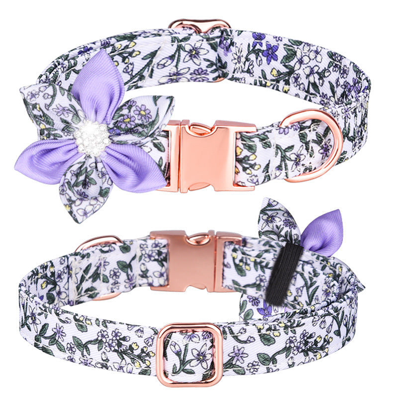 Custom Pet Collar And Leash Set