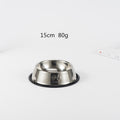 Stainless steel dog bowl
