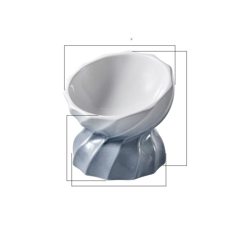 Cat bowl ceramic non-slip food bowl rice bowl