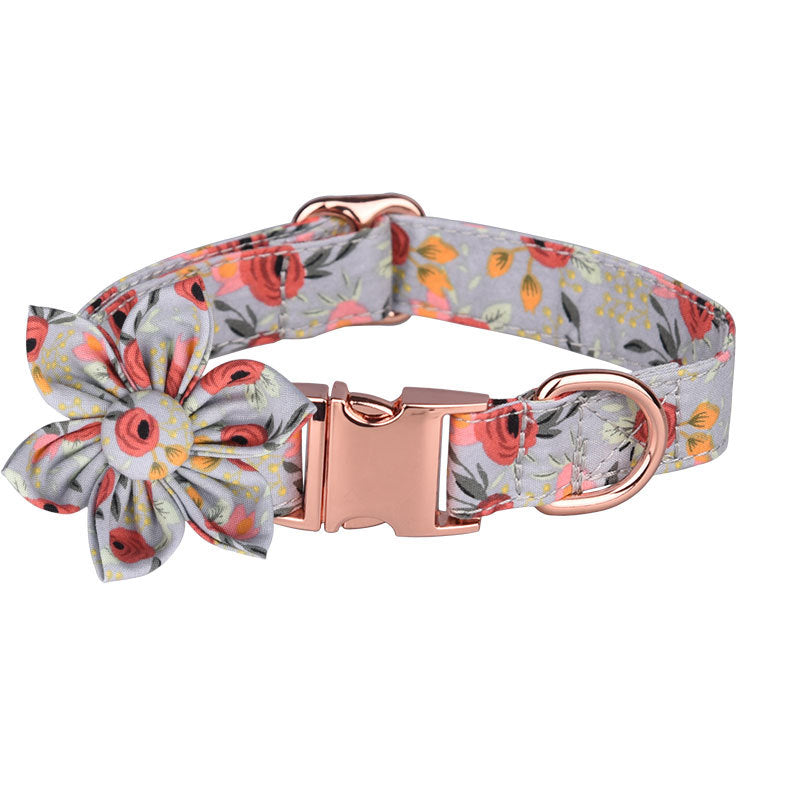 Custom Pet Collar And Leash Set