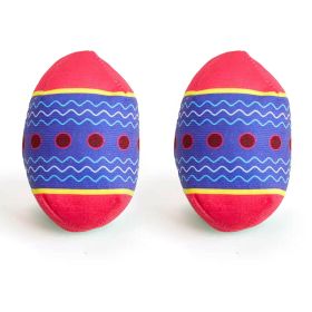 Easter Egg Toys For Pet GREEN And RED Interactive Dog Egg Toy Short-Term Play Design For Aggressive Chewers, Chew Toy With Sounds Modules Squeaky