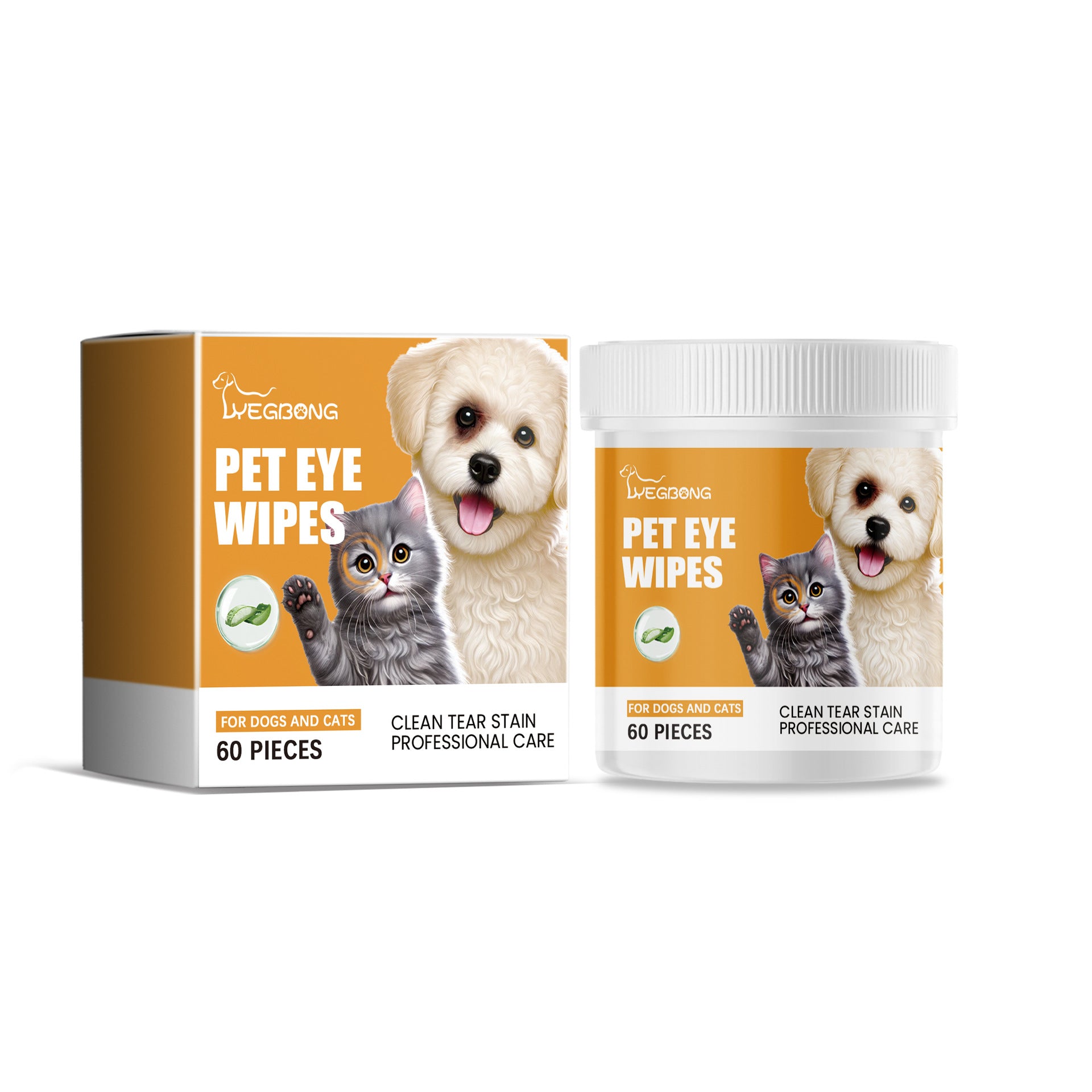Dogs And Cats Eyes Wet Wipes For Dogs To Remove Tears