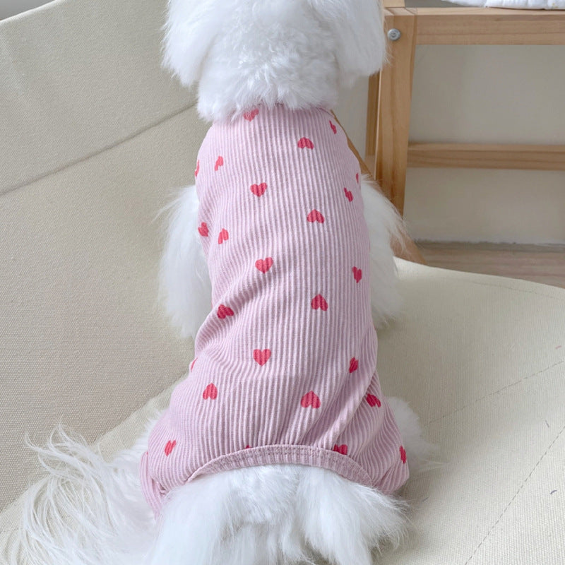 Love Four-legged Pet Home Clothes Clothes