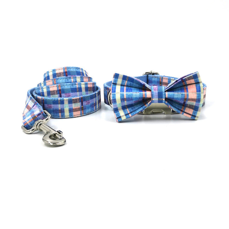 Custom Lettering Dog Collar Print Personality Suit