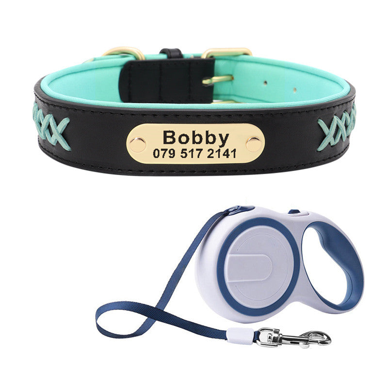 Collar Large And Medium Dog Lettering Anti-lost
