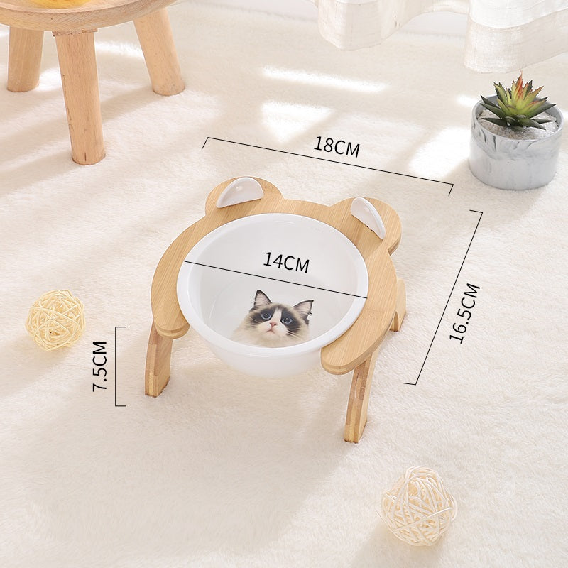Cervical Spine Tilt Ceramic Cat Basin
