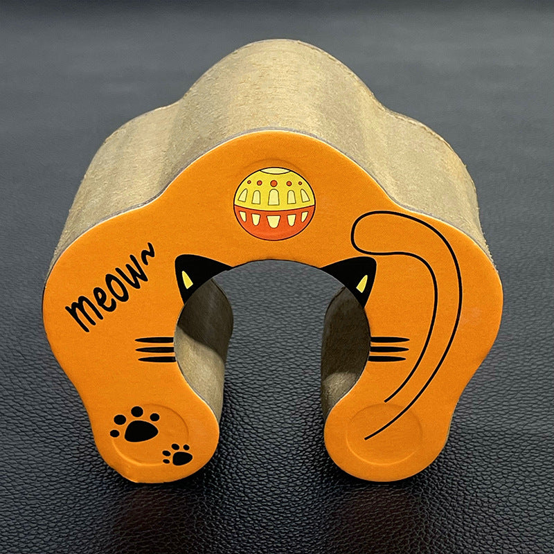 Organ Cat Scratch Board With Ball Magnetic Suction Foldable Changeable