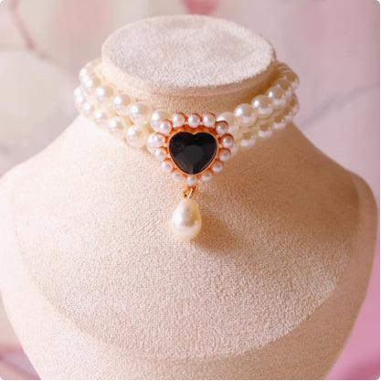 Cat Pet Jewelry Water Drop Pendant Rabbit Necklace