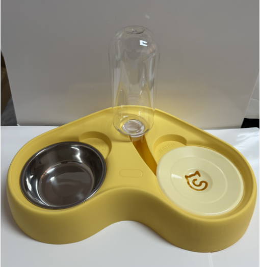Ground feeder-medium-with bowl-matcha green-PP+ plastic + iron-1 piece