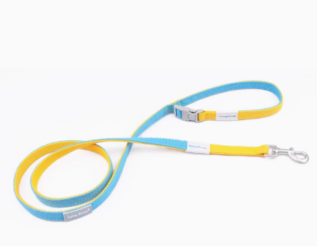 Contrast Color Vest-style Pet's Chest-back Traction Dog Leash