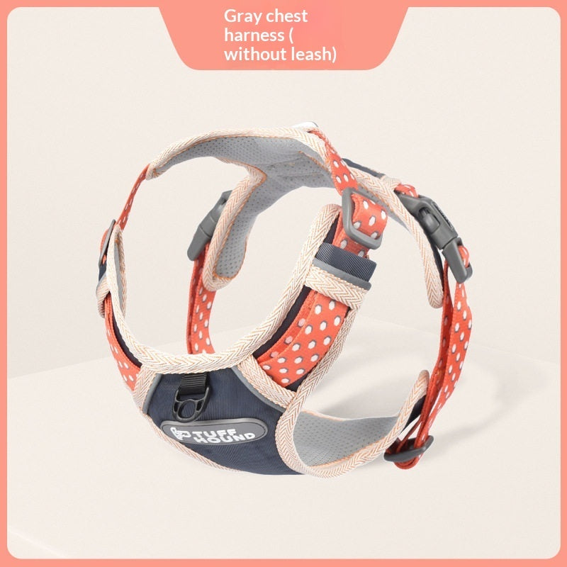 Pet Harness Vest-style Large Walking Leash Small To Medium Dog Leash