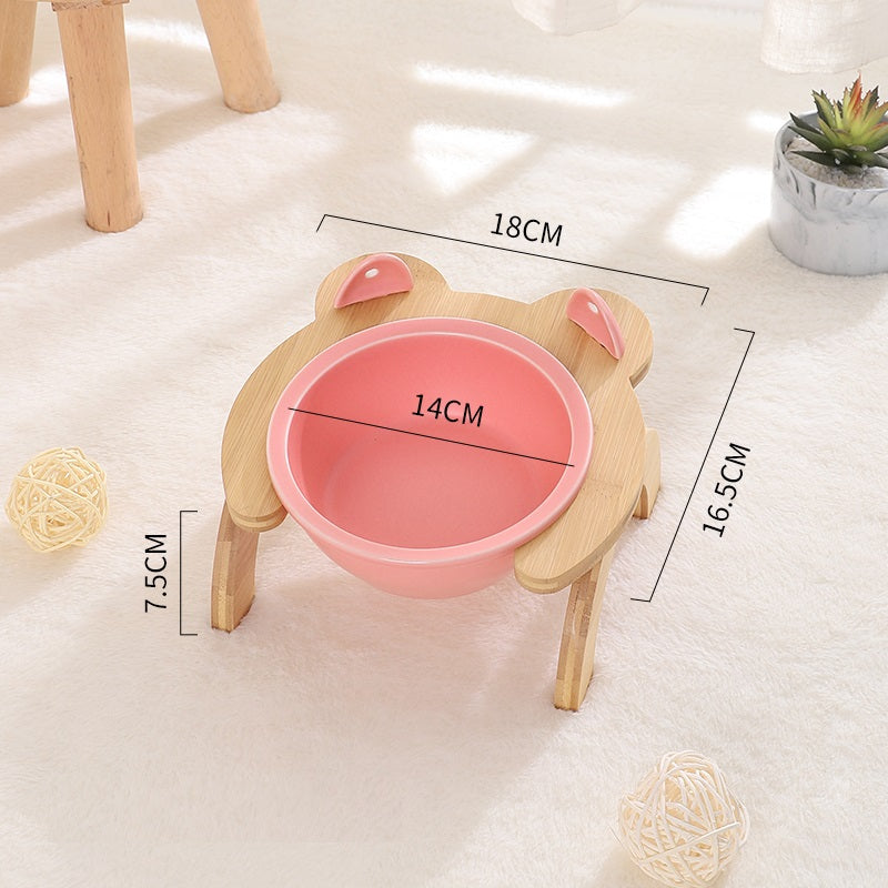 Cervical Spine Tilt Ceramic Cat Basin
