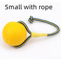 EVA Floating Pet Dog Training  Ball Puppy Bite Resistant Ball With Rope Pet Training Ball Chew Toys For Pet Supplies