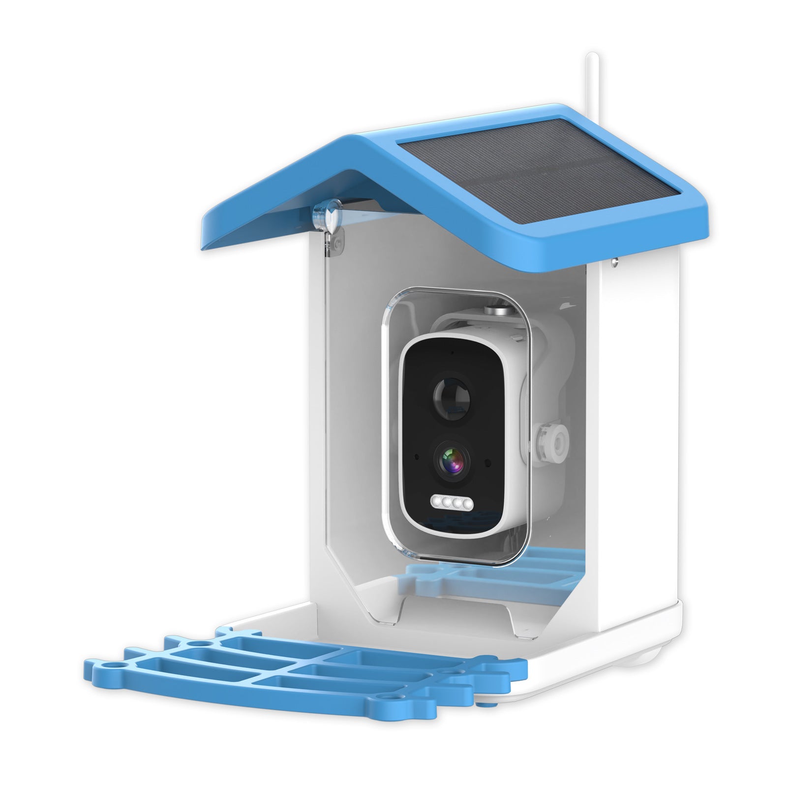 Intelligent Bird Feeding Recognition Solar HD Feeder
