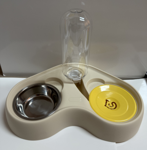 Ground feeder-medium-with bowl-matcha green-PP+ plastic + iron-1 piece