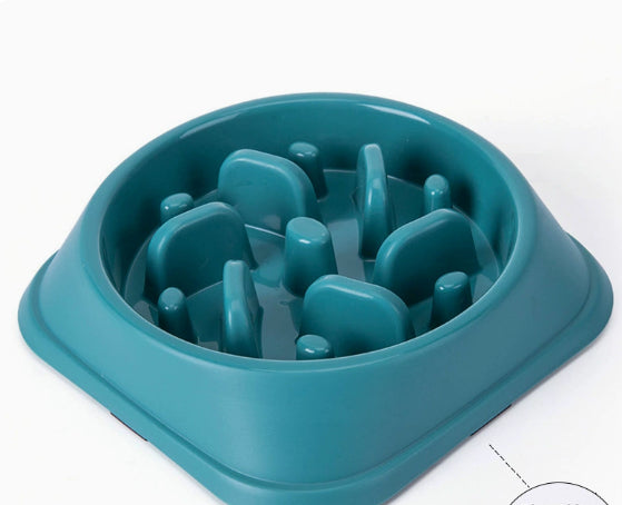 Pet Slow Feeding Bowl Dog Bowl Anti-choke Anti-skid