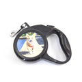 Personalized CustomAutomatic Retractable Dog Leash Puppy Walking Leader Small Dogs Universal Remote Control With Super Flat Belt Pet Rope