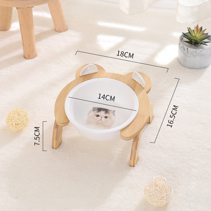 Cervical Spine Tilt Ceramic Cat Basin
