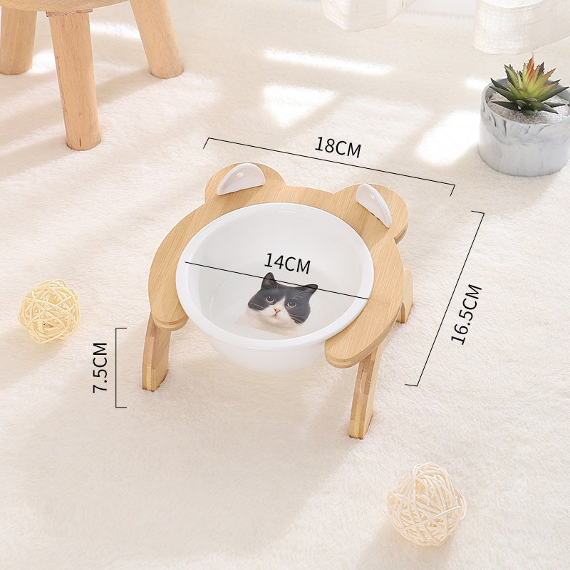 Cervical Spine Tilt Ceramic Cat Basin