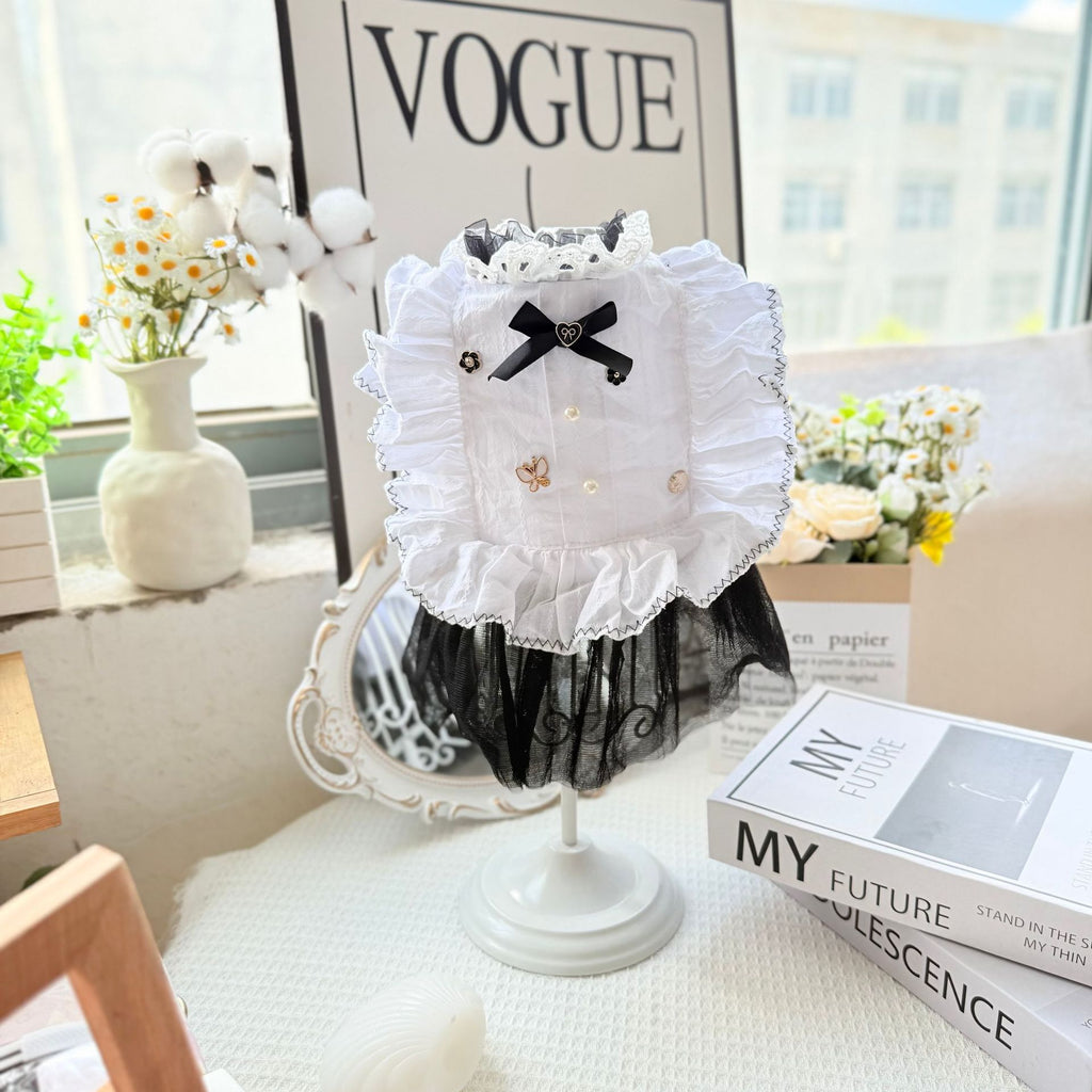 Pet Factory In Stock Wholesale Pet Dog Clothes Waltz Gauze Skirt