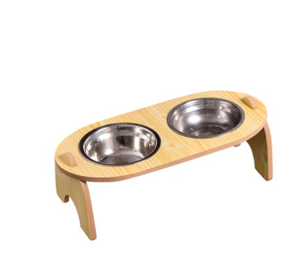 Adjust The Angle Of The Oblique Mouth Cat Food Bowl Ceramic Cat Bowl