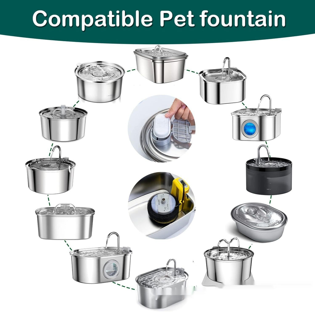 Non-woven Fabric Pet Water Dispenser Filter Element Stainless Steel