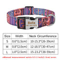 Adjustable Nylon Custom Dog Collar Free Engraved Name ID Tag
