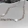 Men's Hip Hop Style Autumn And Winter High-grade Asterism Diamond Sweater Chain