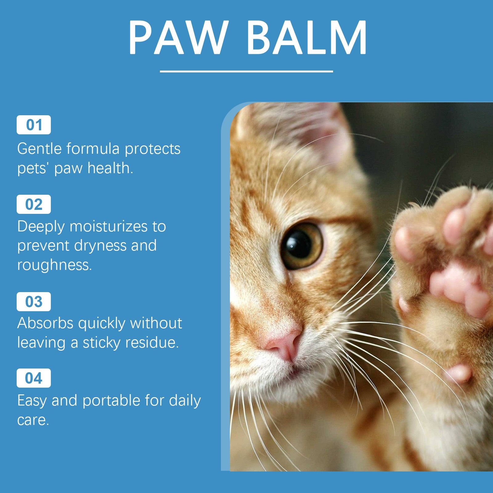 Dog Cat Foot Maintenance Moisturizing Foot Foot Foot Pad Care
