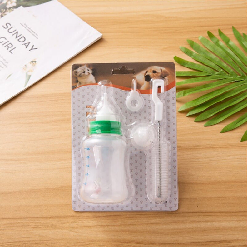 Pet Multi-Pacifier Soft Spout With Bottle Brush 3-Piece Set