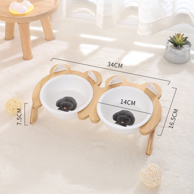 Cervical Spine Tilt Ceramic Cat Basin
