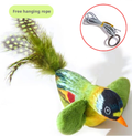 Cat-teasing bionic bird-green-1