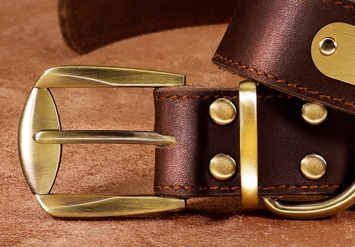 Genuine Leather Cow Leather Engraved Anti Loss Dog Collar