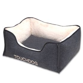 Touchdog 'Felter Shelter' Luxury Designer Premium Dog Bed