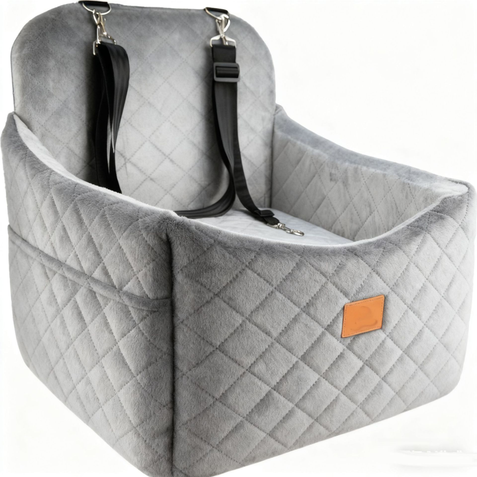 Pet Car Bed For Small And Medium-sized Dogs Soft Cushion For The Backseat