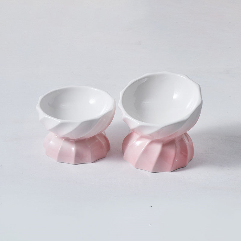 Cat bowl ceramic non-slip food bowl rice bowl