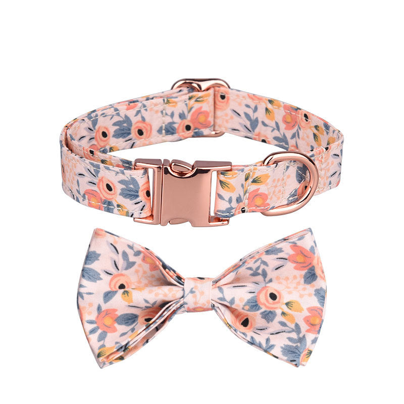 Custom Pet Collar And Leash Set