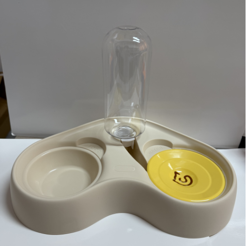 Ground feeder-medium-with bowl-matcha green-PP+ plastic + iron-1 piece